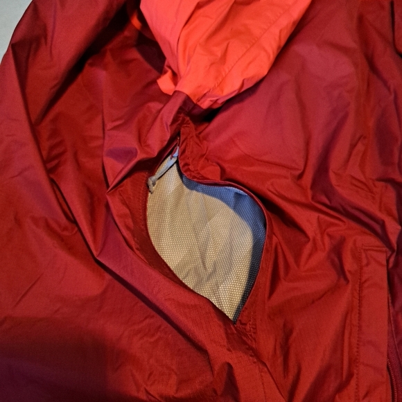 Under Armour men's size 2XL 2 Tone Storm 3 jacket, orange & maroon, VGUC - Picture 11 of 12